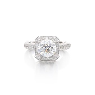 White Gold, 2.02ct Diamond and Diamond Ring