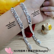 👉925 silver bangle  *sesuai untuk lelaki/perempuan