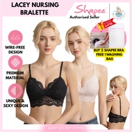 Shapee Lacey Nursing Bra | Bralette Style | 32–40 A/B/C/D | Breastfeeding Bra