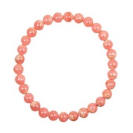 【正佳珠寶】阿根廷紅紋 高品紅紋石 5.8-6.3mm 紅紋石手珠