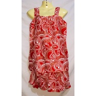 terno women pambahay sleepwear for women pajama ┇♘SET002 Bangkok Challis Sleeveless Shorts Terno Pam