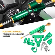For NINJA 1000SX ninja1000sx Z1000SX z1000sx Titanium Ruler directional Steering Damper Stabilizer B