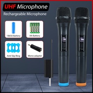 Wireless Microphone Uhf Wireless Microphone Handheld Microphone Rechargeable Microphone