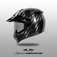 NJS S-CROSS CARBON BIGTOW - adventure touring helmet Full Face helmet | NJS Scross | Scross | Scross
