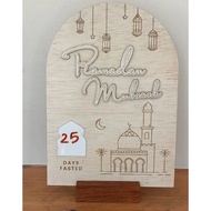 Fasting Day Reminder Board FREE MARKER |Fasting Tracker Ramadan Mubarak