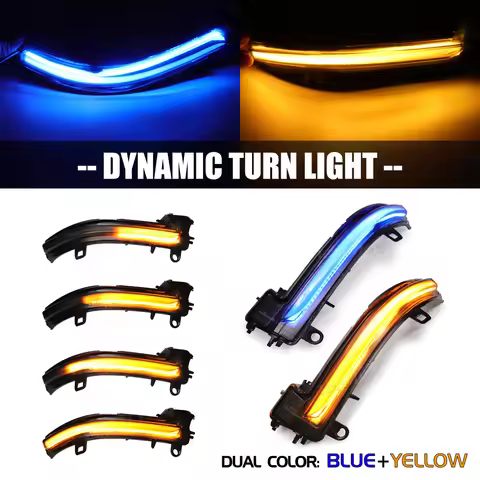 LED Dynamic Turn Signal Blinker Sequential Side Mirror Indicator Light Lamp for BMW X1 F48 F49 X2 F3