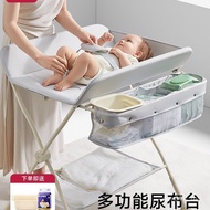 Two-in-One Foldable Diaper Table Change Table Multifunctional One Baby Baby Diaper Diaper Nursing Ta