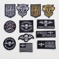 AVENGED SEVENFOLD PATCH EMBROIDERED EMBLEM MUSIC BAND AVG A7X EMBROIDERED PATCH