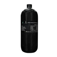 TUXING Carbon Fiber HPA Tank 2L 4500Psi High Pressure PCP Air Tank, 122Cu in 2000CC Diving Tank, PCP