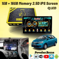 PERODUA BEZZA ~ MOHAWK T3L MS SERIES Q-LED 1GB+16GB 4K ANDROID PLAYER WITH CASING PLUG AND PLAY