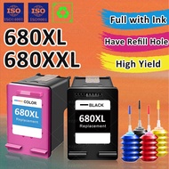 Compatible HP 680 HP 680XL HP 680XXL Ink Cartridge HP 680 Black HP 680 Ink Refillable Ink Cartridge for 2135 3635 3776