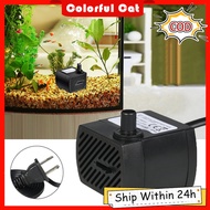 Submersible Aquarium Water Pump 2.5w Mini Fish Tank Side Suction Pump