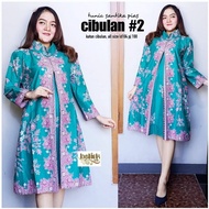 ATASAN TUNIK BATIK MODERN BAJU PESTA MODEL KEKNIAN 2021 PAKAIAN RESMI WARNA CERAH CANTIK dan ELEGAN