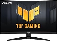 ASUS TUF Gaming 32" 1440P HDR Curved Monitor (VG32VQ1B) - QHD (2560 x 1440), 165Hz (Supports 144Hz),