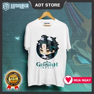 Top 4 mẫu Áo thun Genshin Impact: Xiao - Raiden Shogun - Ayato - Lisa cá tính độc đẹp giá siêu rẻ S