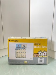 全新 卡撒天嬌 Casablanca Minions純棉印花床品套裝 -  4尺