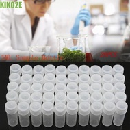 KIKO2E Small Bottle Clear 20PCS Pill Storage Pill Containers Empty Bottles Travel Mini Bottles