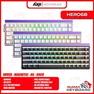 AULA - HERO68 HE 65% - SOCD - Wired - Magnetic Switch - Rapid Trigger - Mechanical Keyboard