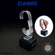 Casio Edifice Transparent Color Acrylic C Stand Stand Jam Casio Type-c 卡西欧Edifice透明亚克力C型手表展示架