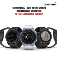 Garmin Fenix 7 l Solar Version Ultimate Multisports GPS Smartwatch (2 Years Local Garmin warranty)