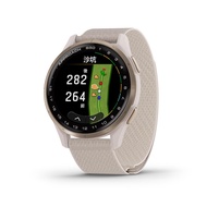 GARMIN Approach S50 43mm GPS Golf Smart Watch - Ivory Nylon