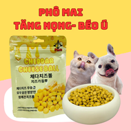 Phô mai tăng nọng cho chó và mèo nhập khẩu Hàn Quốc Cheese Ball siêu thơm ngon gói 80g