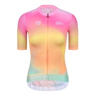 Pro Cycling Jersey Summer Breathable MTB Bike Clothes Short Sleeve Bicycle Clothing