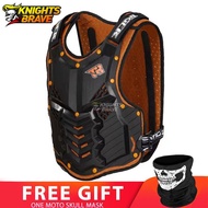 Motorcycle Armor Vest Chest Back Body Armor Vest Motocross Protective Gears Vest Motorcycle Jacket M