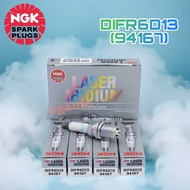 NGK DIFR6D13 (94167) Laser Iridium Spark Plug for HONDA GM6 T9A/HONDA JAZZ GK5 T5A/HONDA BRV 1.5