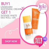 Belo Essentials BUY 1 Underarm Whitening CREAM 40ML GET 1 Intense White Deodorant Roll-on 40ml B1G1