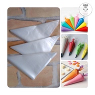 Triangular Plastic PIPING BAG/ Papping Bag/ Cake Decorating Cone Plastic/ (5 Sheets)