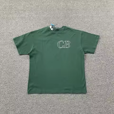 Cole Buxton Arrival Letter Logo Printing O-Neck Cotton Men Women Oversize Black White Brown High Qua