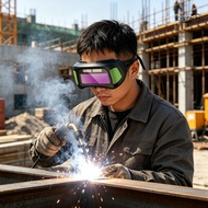 Portable Welding Glasses With Case UV/IR Protection For Eyes. Industrial Workshop Metal Fabrication