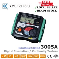 Kyoritsu 3005A Digital Insulation/Continuity Tester