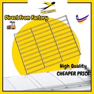 Metallogy BBQ Barbecue Grill Net Jaring Besi BBQ Pemanggang Camping Barbecue Outdoor Picnic Jaring B