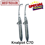 C70 C50 STANDARD EXHAUST PLOR SOUND + PNP MOUNT FOR ALL HONDA MOTORCYCLES C70 EXHAUST