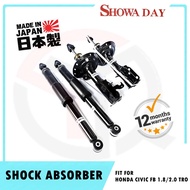 HONDA CIVIC FB 1.8/2.0 TRO 2012-2015 SHOWA DAY FRONT REAR ABSORBER (2 PIECE) (1 YEAR WARRANTY)