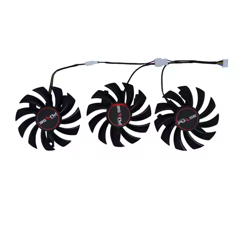GPU VGA Fan Graphics Video Card Cooler For Sapphire RX 5600 XT 5600XT RX5600XT 6GB PULSE PRO OC,3Pcs