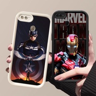 MK-26 Marvel Soft Silicone for Realme OPPO A7 F7 A12s A12 F9 A5S Realme 2 Pro