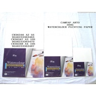 CAMPAP ARTO CR36348 300GMS 10'S WATERCOLOUR PAINTING PAPER PACK A4 size x 2pack