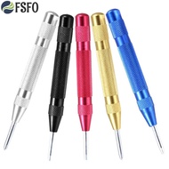 【FSFO】Automatic Center Pin Punch Spring Marking Holes Tool HSS Centre Punch Dot Punch [Ready Stock]