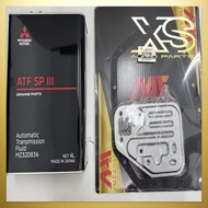 MITSUBISHI ATF SP3 + AUTO FILTER MD737848 AUTO FILTER PERDANA V6