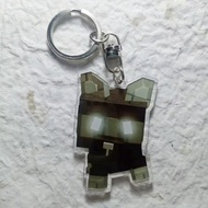 GANTUNGAN Ganci Racoon INDEPENDENT Pet Mutations Grow A Garden keychain Grow A Garden Raccoon Rakun 