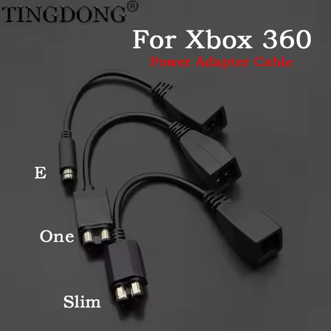 For Xbox 360 To Xbox 360 Slim/XboxOne /XBOX360 E AC Adapter Power Supply Cable Transfer Cable Conver