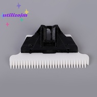 [utilizojmS] Ceramic Blade Cutter Clip Cordless 2-Hole Clipper Fit Hair Clipper Trimmer Beard new