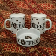 CUP SET+SPRING, KOPIN CUP SET, MUG SET ASTRAK, GLASS SET, PORCELAIN CUP