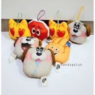 GANTUNGAN Emoji Character Doll Keychain/ Bag Keychain