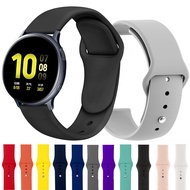 18/20 22mm Strap for Samsung Galaxy Watch 4/Classic Active 2 44mm 42mm/46mm Gear S3 Silicone Bracelet Huawei GT 2/2e/pro/3 Band