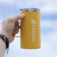 แก้ว Singha Camping Cooler / แก้วสิงห์ แก้วเบียร์ สแตนเลส 2 ชั้น เก็บความเย็น ของแท้ ลิขสิทธิ์แท้ 10