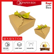 Paper Box 12X12X7 CM Wedding Souvenir | 250 Gram Cookie Box | 12 CM Bowl Box |